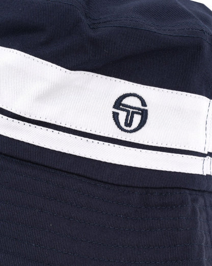 Sergio Tacchini Newsford Fischerhut Marineblau/Weiß