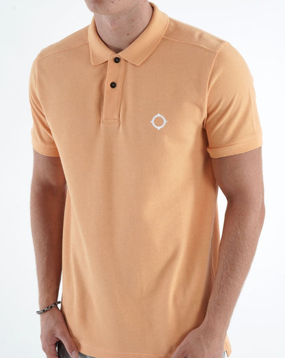 MA.STRUM Piqué-Poloshirt Orange