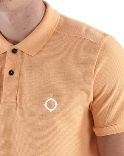 MA.STRUM Piqué-Poloshirt Orange