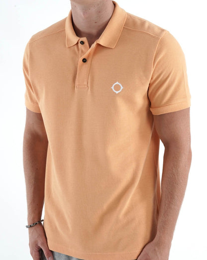 MA.STRUM Piqué-Poloshirt Orange