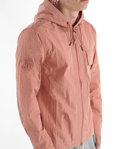 Pretty Green Stratford Kapuzen-Overshirt Rosa