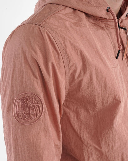 Pretty Green Stratford Kapuzen-Overshirt Rosa