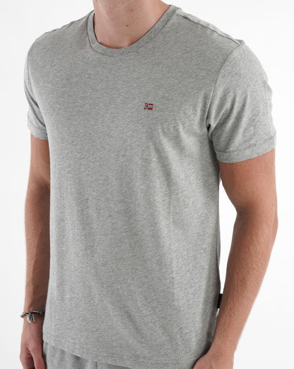 Napapijri Salis T-Shirt Grau meliert