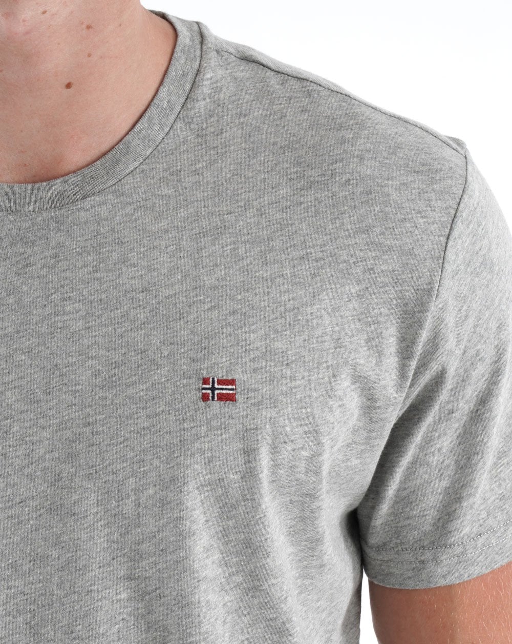Napapijri Salis T-Shirt Grau meliert