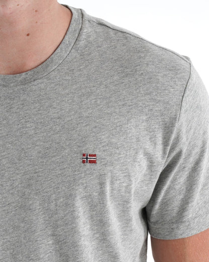 Napapijri Salis T-Shirt Grau meliert