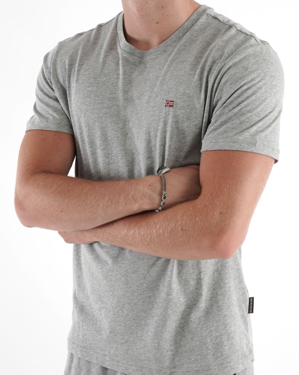 Napapijri Salis T-Shirt Grau meliert