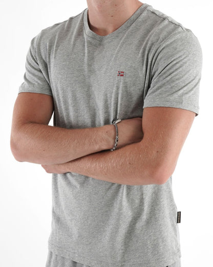 Napapijri Salis T-Shirt Grau meliert
