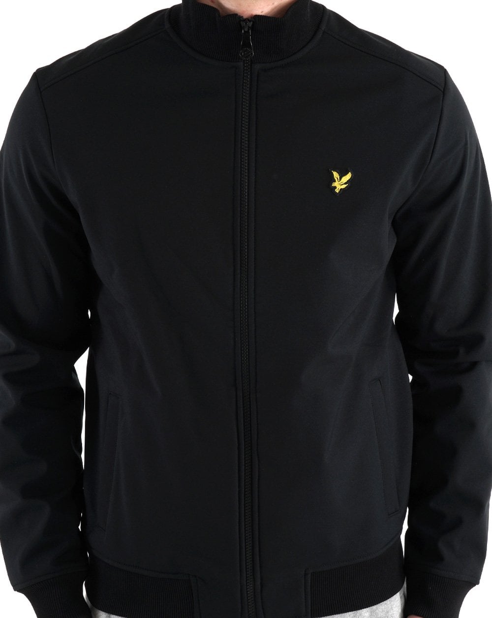 Lyle And Scott Softshell Jacket Black