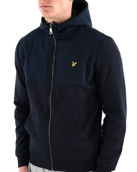 Lyle & Scott Softshell Hooded Jacket Dark Navy