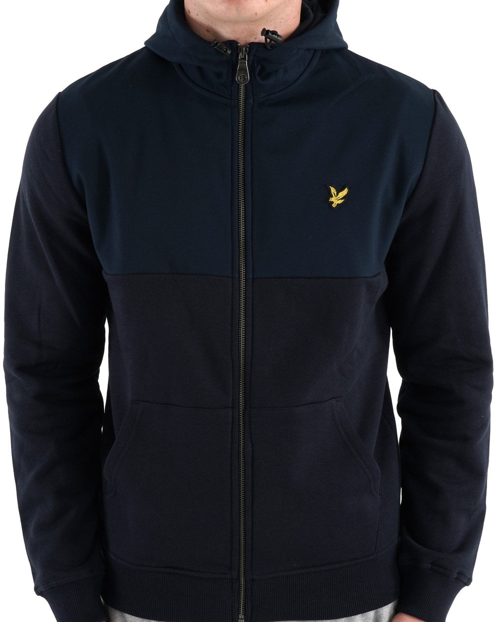Lyle &amp; Scott Softshell-Kapuzenjacke, Dunkelmarineblau