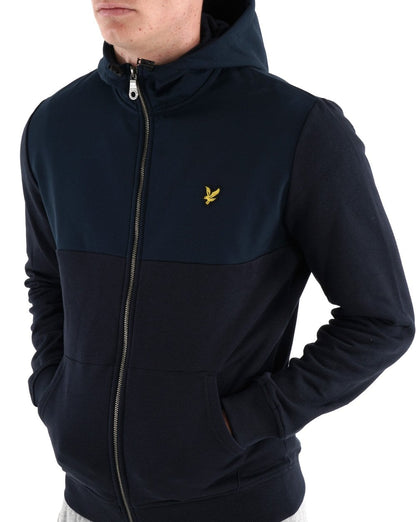Lyle &amp; Scott Softshell-Kapuzenjacke, Dunkelmarineblau