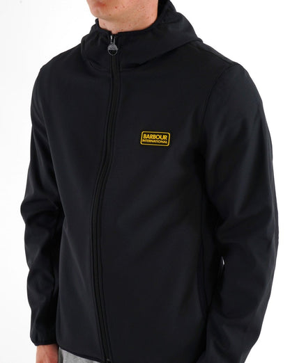 Barbour International Coldwell Softshelljacke Schwarz