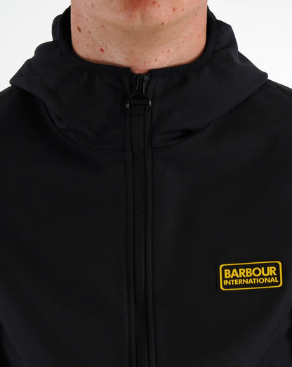 Barbour International Coldwell Softshelljacke Schwarz