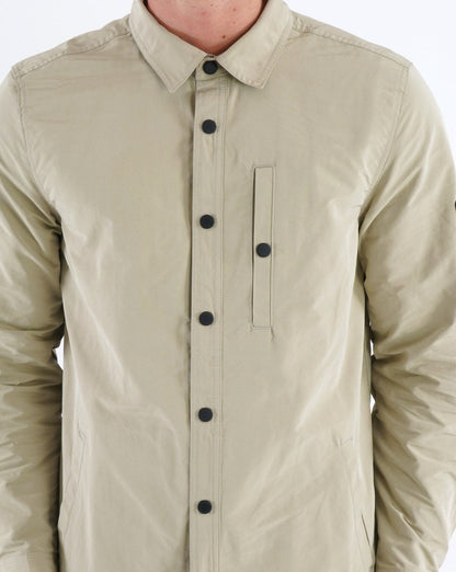 Barbour International Link Overshirt Oyster