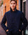 Weekend Offender Hooded Rain Mac Navy