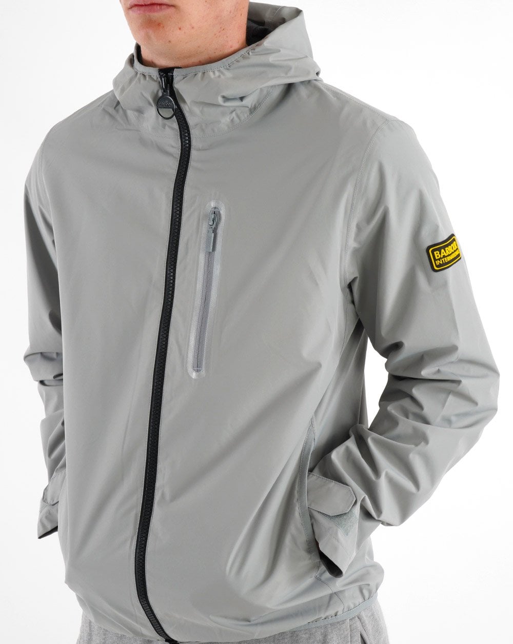 Barbour International Essential Jacke Battleship