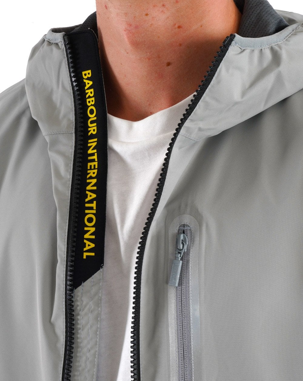 Barbour International Essential Jacke Battleship
