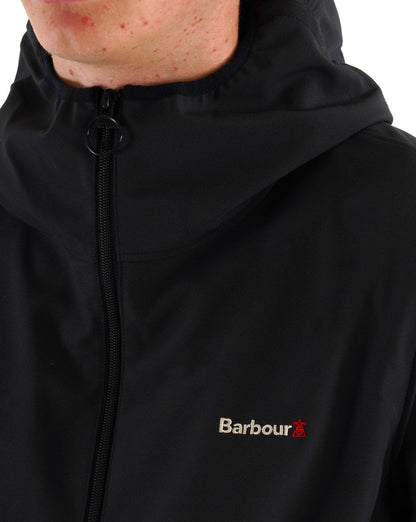 Barbour Winter Peak Softshelljacke Schwarz