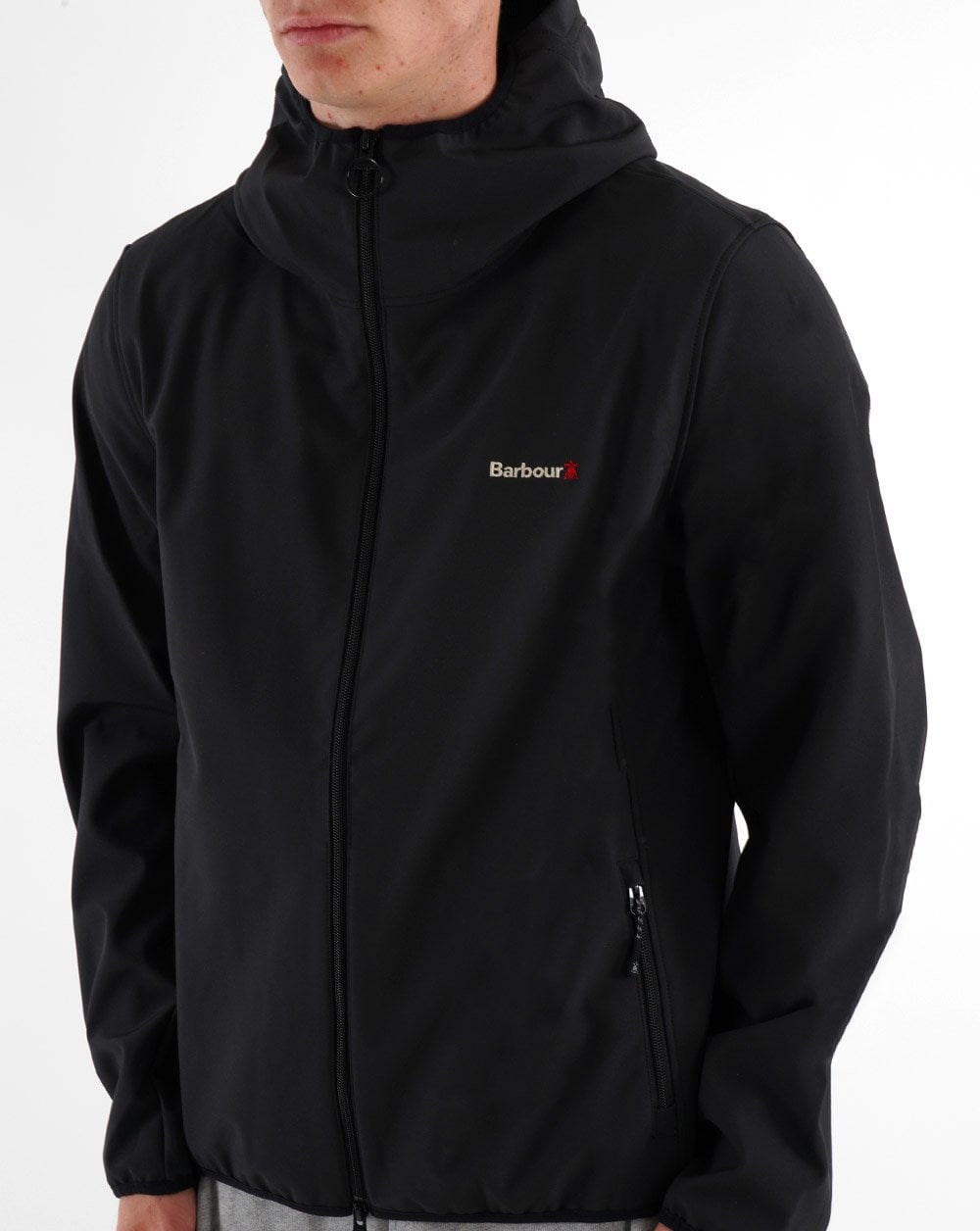 Barbour Winter Peak Softshelljacke Schwarz