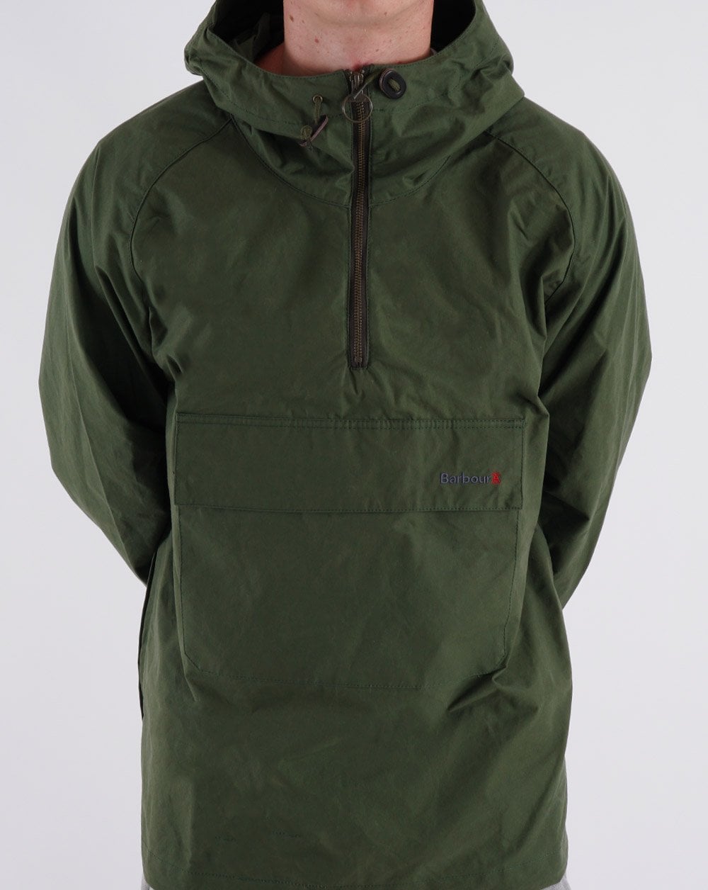 Barbour Lowland Smock Jacke Grün