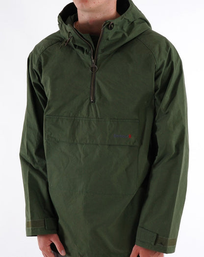 Barbour Lowland Smock Jacke Grün