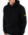Barbour International Badge Hoodie Black