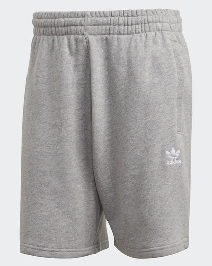 Adidas Originals – Lounge-Shorts mit Reißverschlusstasche, Grau meliert