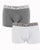 Emporio Armani Twin Pack Boxers Grey/White