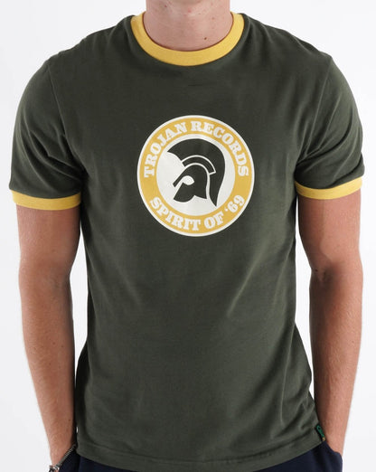 Trojan Spirit Of 69 T-Shirt Armeegrün