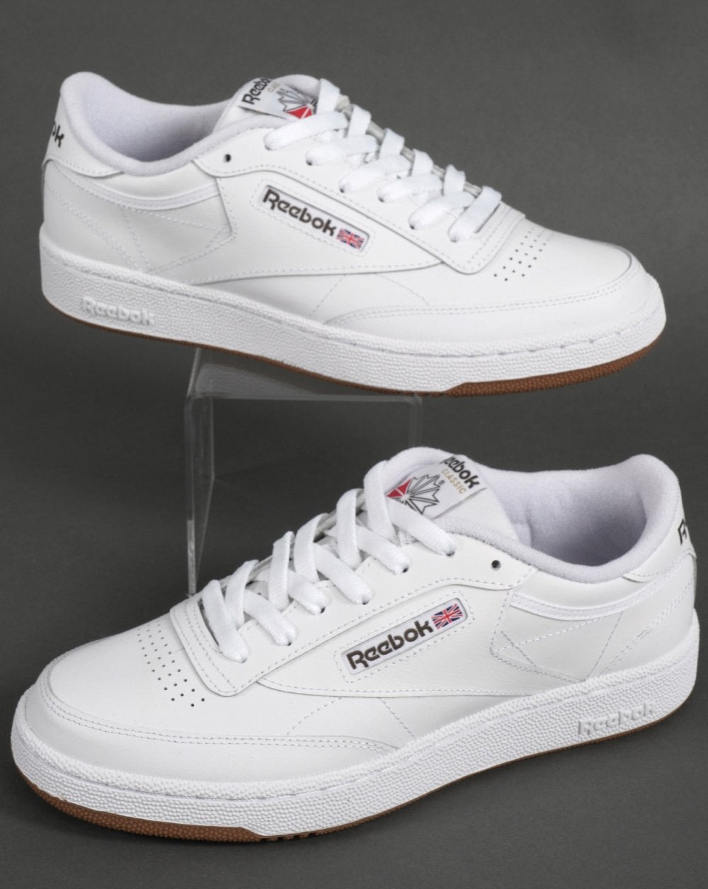 Reebok Club C 85 Sneakers Weiß/Armeegrün
