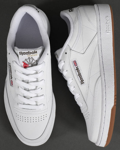 Reebok Club C 85 Sneakers Weiß/Armeegrün