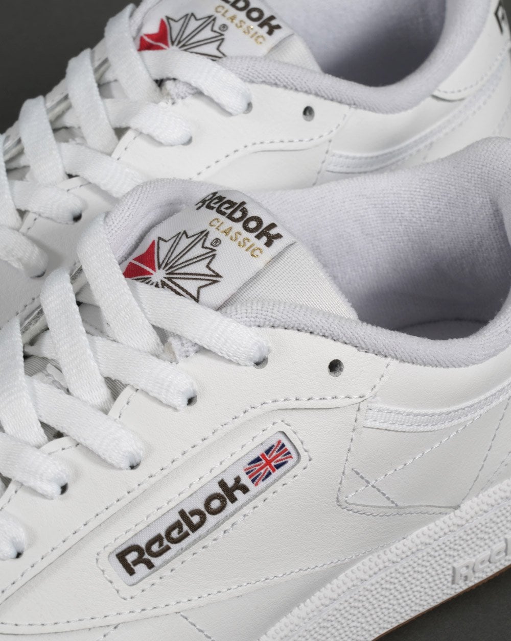 Reebok Club C 85 Sneakers Weiß/Armeegrün