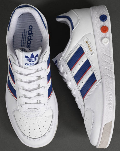 Adidas Gs Court Weiß/Royalblau/Orange