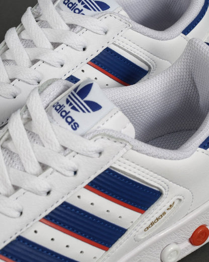 Adidas Gs Court Weiß/Royalblau/Orange