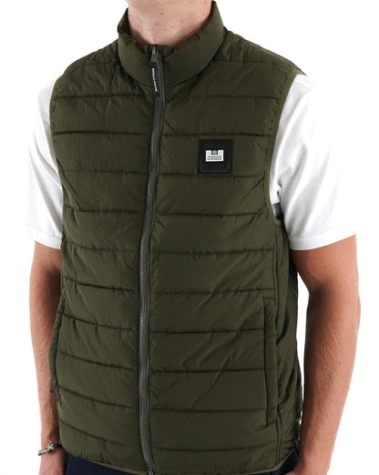 Weekend Offender Gacha Gilet Dunkelgrün
