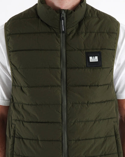 Weekend Offender Gacha Gilet Dunkelgrün