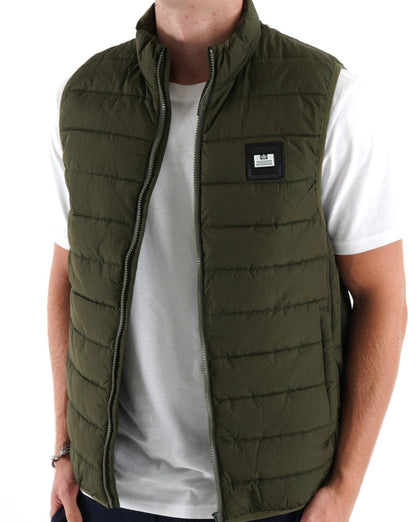 Weekend Offender Gacha Gilet Dunkelgrün