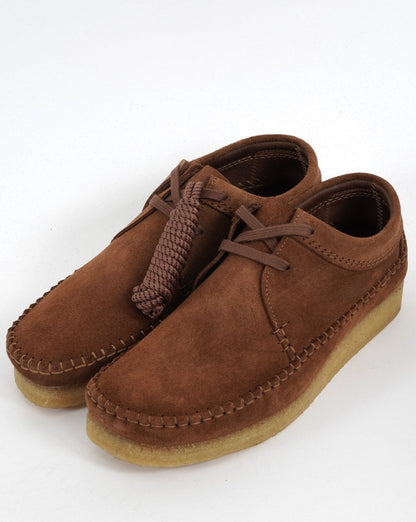 Clarks Originals – Weaver – Schuh aus Cola-Wildleder