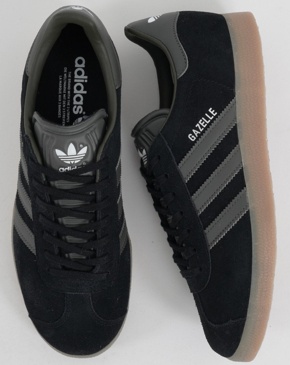 Adidas Gazelle Sneakers Schwarz/Grau