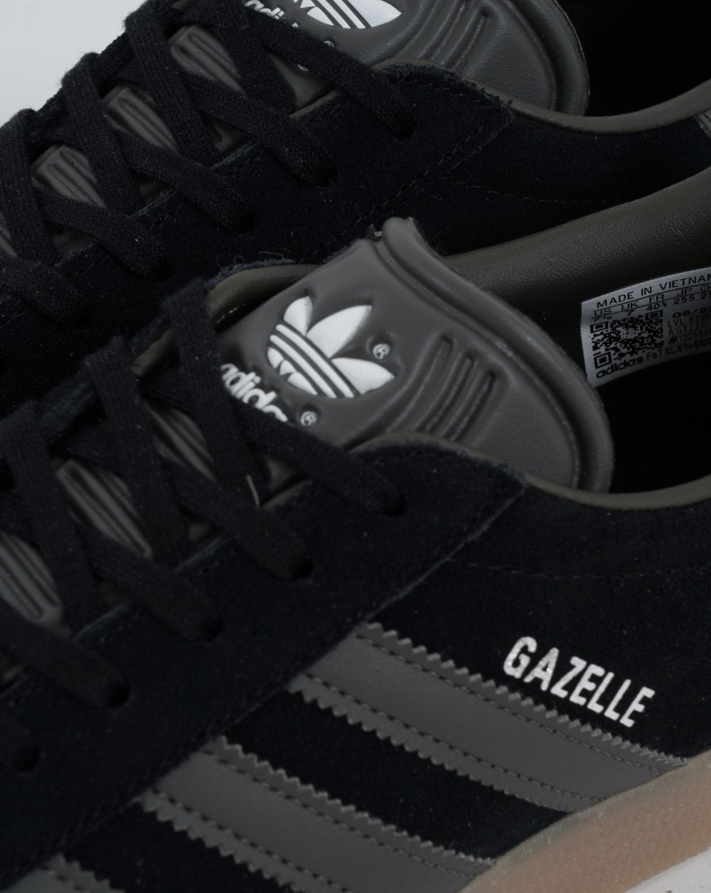 Adidas Gazelle Sneakers Schwarz/Grau