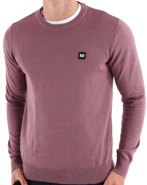 Weekend Offender Lima Knit Jumper Dusky Mauve