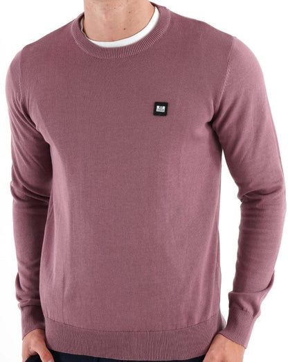 Weekend Offender – Lima – Strickpullover, dunkles Mauve