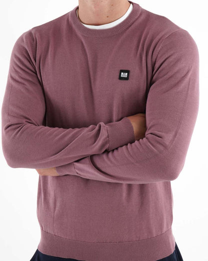 Weekend Offender – Lima – Strickpullover, dunkles Mauve