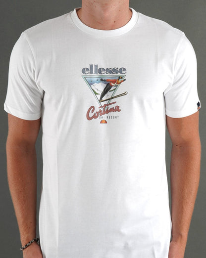 Ellesse Ampezzio T-Shirt Weiß