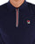 Fila Vintage Zip Knit Polo Navy