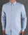Replay Poplin Cotton Shirt Azure