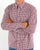 Gant Broadcloth Gingham Shirt Burgundy