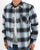 Replay Checked Flannel Shirt Black/White/Blue