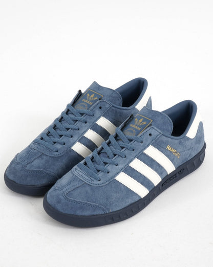 Adidas Hamburg Sneakers Stahlblau/Off-White