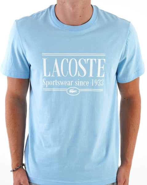 Lacoste Logo T-shirt Sky Blue